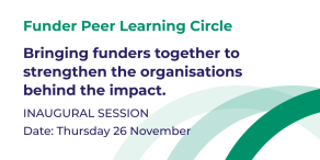 Benefolk's Inaugural Funder Peer Learning Circle